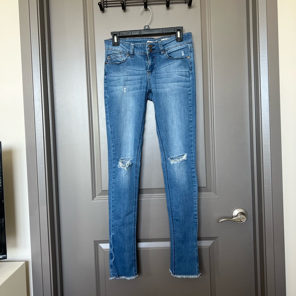 Medium Wash Skinny Jeans